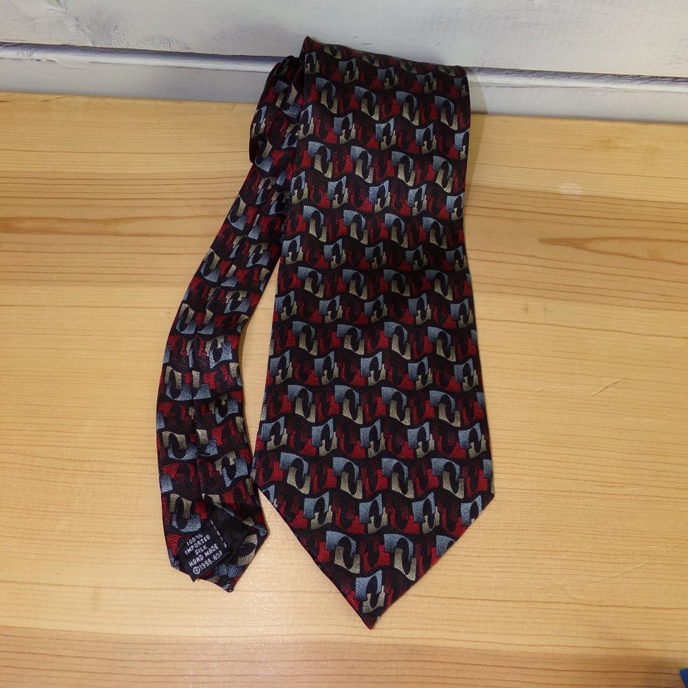 Grateful Dead Fox's Den Men's 100% Silk Tie   NWOT